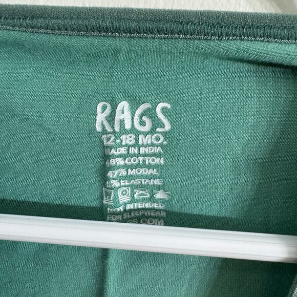 Rags Far Out Tank Capri Shortie Rag Romper Size 12-18 Months - Picture 4 of 5